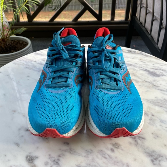 Saucony Endorphin Shift 2 Men’s Running Shoes | Blue/Red | Size 9.5 - Picture 2 of 14